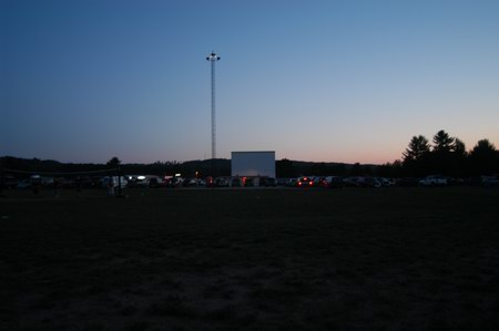 Cherry Bowl Drive-In Theatre - FROM REAR OF LOT